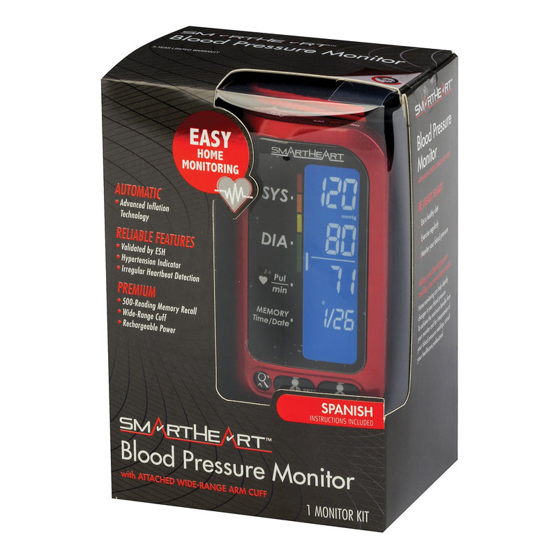 SmartHeart Arm Blood Pressure Monitor (Case of 12)