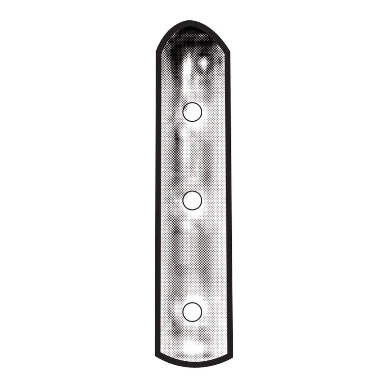 SklarTip Vented Instrument Protectors - 25mm x 5mm, Clear - 96-1428 