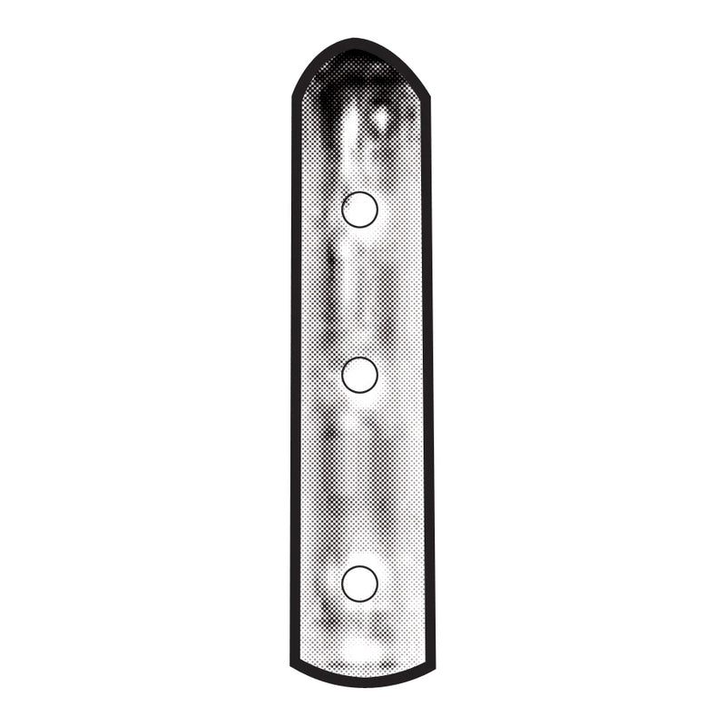 SklarTip Vented Instrument Protectors - 25mm x 5mm, Clear - 96-1428
