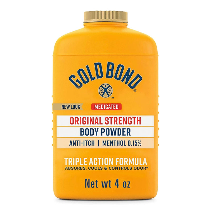 Gold Bond Original Strength Medicated Body Powder, 4-ounce Shaker Bottle (Each)