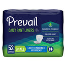 Prevail Daily Pant Liners Light/Moderate Bladder Control Pad, 12.5-Inch Length (Case of 208)