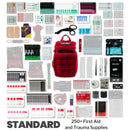 MyMedic My Medic Recon First Aid Kit Backpack with Emergency Medical Supplies - Red 