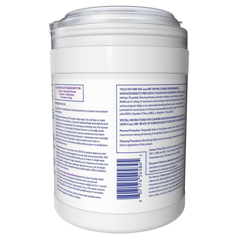 Diversey Oxivir TB Wipes 