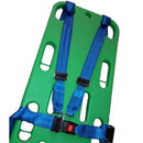 DMS BioThane G1 Shoulder Harness Restraint System - 4.5' Shoulder Straps and 5.3' Torso Strap - Blue