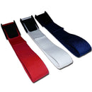 DMS Disposable Polypropylene Strap - Plastic Cam Buckle - Red, White, and Blue Set