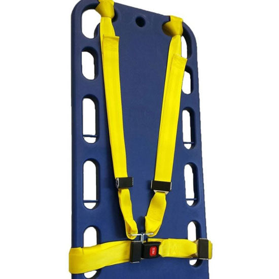 DMS Impervious Vinyl Shoulder Harness Restraint System - 4.5' Shoulder Straps and 5.3' Torso Strap  Yellow
