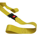 DMS Impervious Vinyl Strap - Metal Buckle with Loop End  9 Feet - Yellow