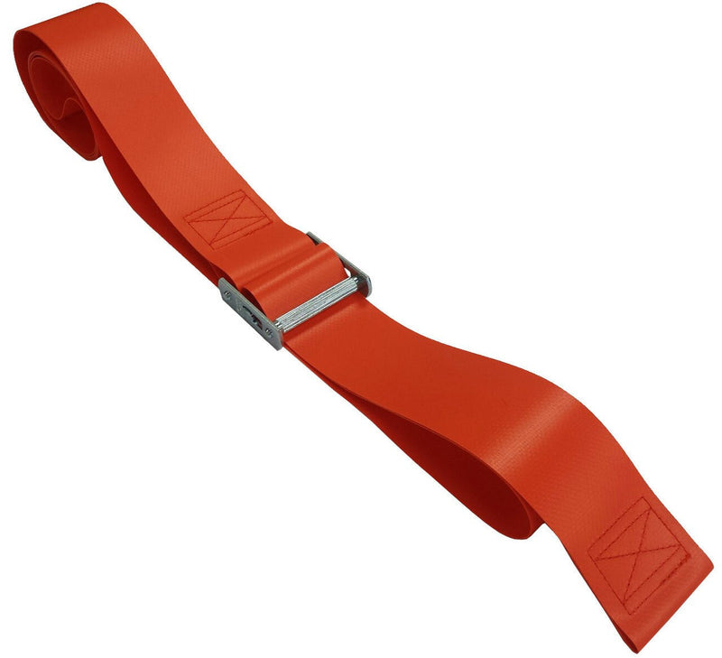 DMS Impervious Vinyl Strap - Metal Roller Buckle - Orange