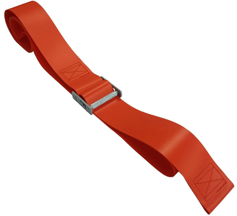 DMS Impervious Vinyl Strap - Metal Roller Buckle  9 Feet - Yellow