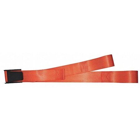 DMS Impervious Vinyl Strap - Plastic Cam Buckle - Orange