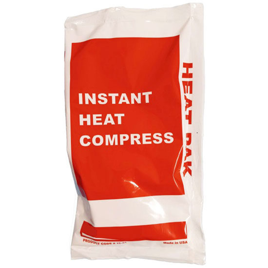 DMS Instant Disposable Cold and Heat Packs (24/Case)  Heat Pack - 5" x 9"