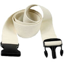 DMS Natural Cream Gait Belt  Plastic Side Release Buckle - 84"