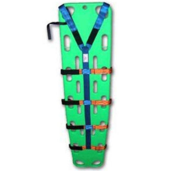 DMS Nylon Blue & Orange Y Body Strap System  With Carrying Case