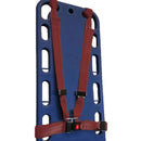 DMS Nylon Shoulder Harness Restraint System - 4.5' Shoulder Straps and 5.3' Torso Strap - Maroon