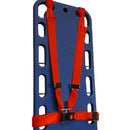 DMS Nylon Shoulder Harness Restraint System - 4.5' Shoulder Straps and 5.3' Torso Strap  Red