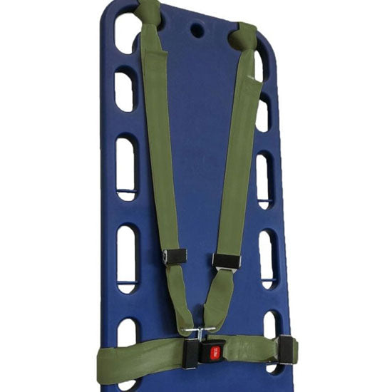 DMS Nylon Shoulder Harness Restraint System - 4.5' Shoulder Straps and 7.3' Torso Strap  Olive-Drab