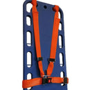 DMS Nylon Shoulder Harness Restraint System - 4.5' Shoulder Straps and 7.3' Torso Strap  Orange