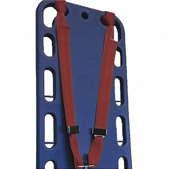 DMS Nylon Shoulder Harness Restraint System - Shoulder Straps Only - 4.5' (Pair)  Maroon