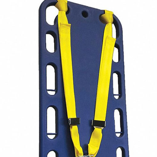 DMS Nylon Shoulder Harness Restraint System - Shoulder Straps Only - 4.5' (Pair)  Yellow