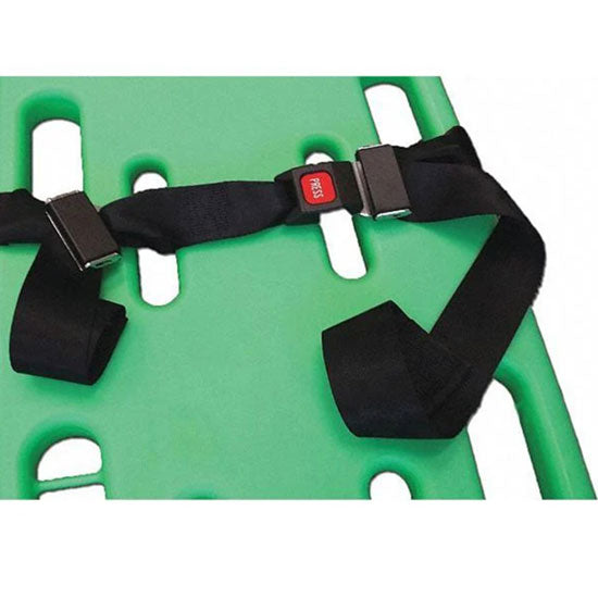 DMS Nylon Shoulder Harness Restraint System - Torso/Lap Strap Only - 5.3' - Black