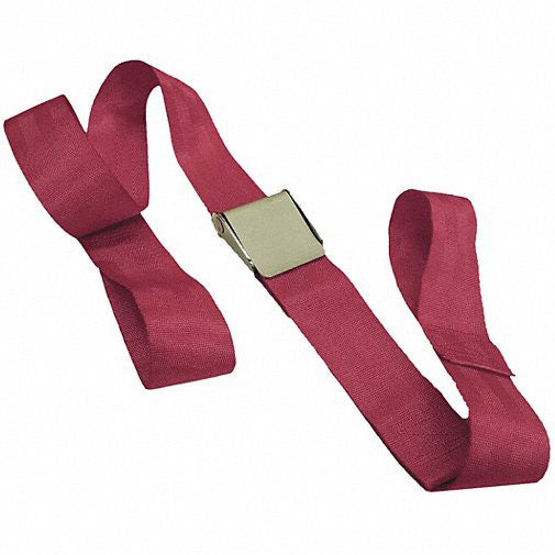 DMS Nylon Strap - Metal Cam Buckle with Loop End - Maroon