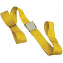 DMS Nylon Strap - Metal Cam Buckle with Loop End  7 Feet - Yellow
