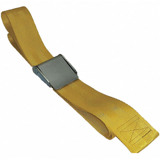 DMS Nylon Strap - Metal Cam Buckle - Yellow