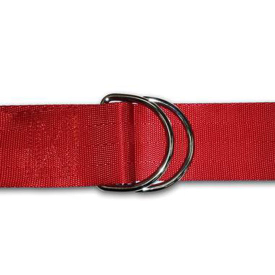 DMS Nylon Strap - Metal D-Rings  15 Feet - Yellow
