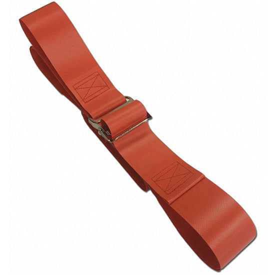 DMS Nylon Strap - Metal Drop Jaw Buckle - 9 Feet  Yellow
