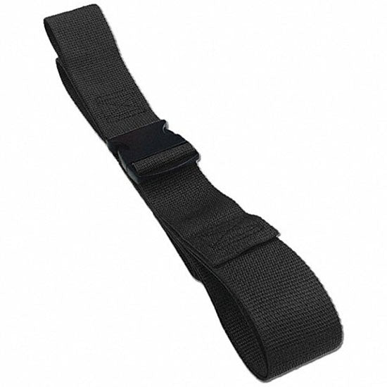 DMS Nylon Strap - Plastic Side Release Buckle  9 Feet - Black