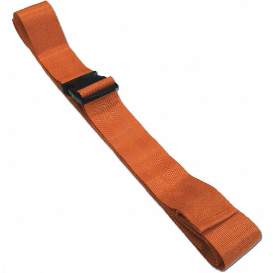 DMS Nylon Strap - Plastic Side Release Buckle  9 Feet - Orange