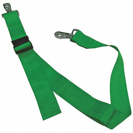 DMS Nylon Strap - Plastic Side Release Buckle with Swivel Speed Clip - Green