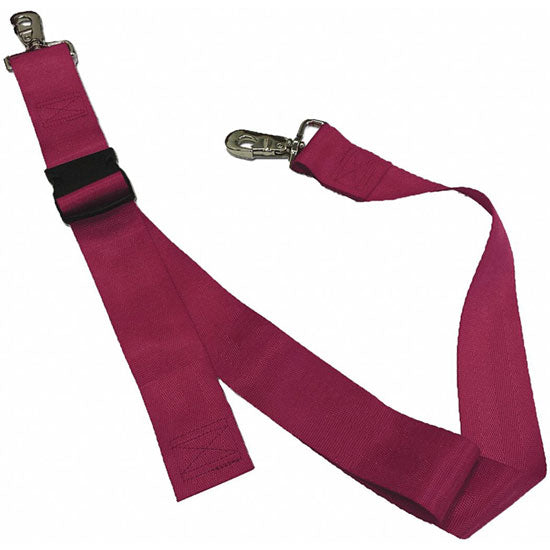 DMS Nylon Strap - Plastic Side Release Buckle with Swivel Speed Clip  7 Feet - Maroon