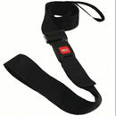 DMS Polypropylene Strap - Metal Buckle with Loop End  9 Feet - Red
