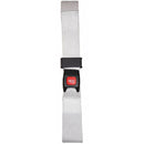 DMS Polypropylene Strap - Metal Buckle with Loop End  9 Feet - White