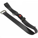 DMS Polypropylene Strap - Metal Buckle with Metal Loop - Black