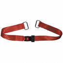 DMS Polypropylene Strap - Metal Buckle with Metal Loop  7 Feet - Orange