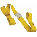 DMS Polypropylene Strap - Metal Cam Buckle with Loop End  7 Feet - Yellow