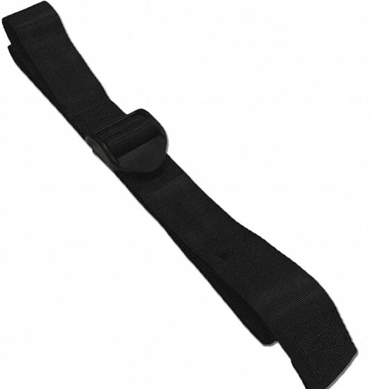 DMS Polypropylene Strap - Plastic Ladderloc Buckle - Black