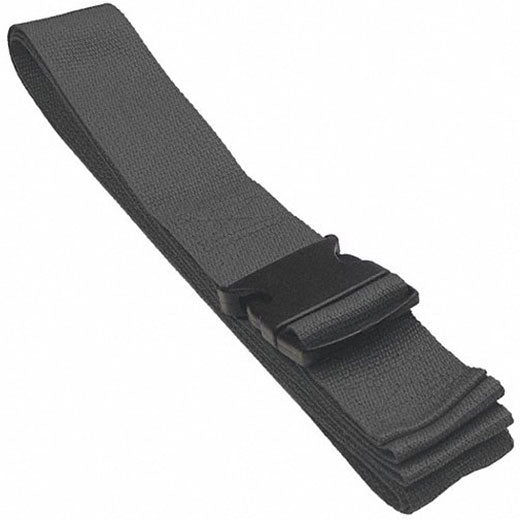 DMS Polypropylene Strap - Plastic Side Release Buckle  9 Feet - White