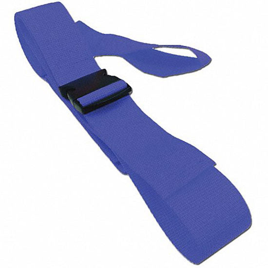 DMS Polypropylene Strap - Plastic Side Release Buckle  9 Feet - Blue