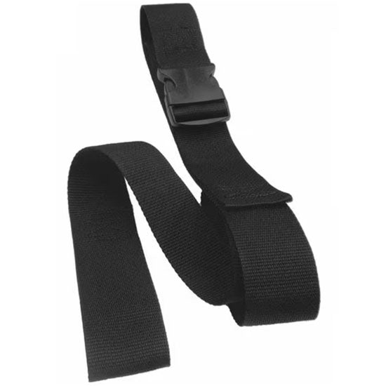 DMS Stair Chair Replacement Straps  Black, 6.5 Feet (2-Piece Set)