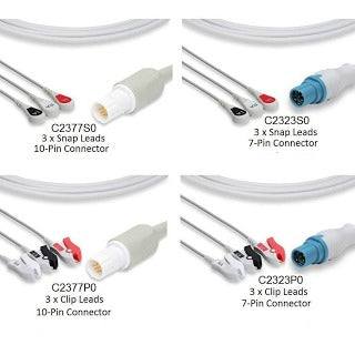 Drager One Piece ECG Cable