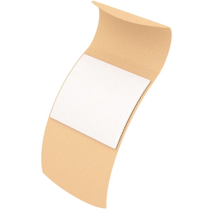 Dynarex Adhesive Fabric Bandages  1" x 3" (2400/Case)