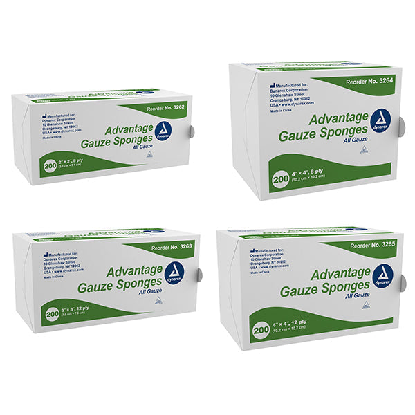 Dynarex Advantage Surgical Sponges 