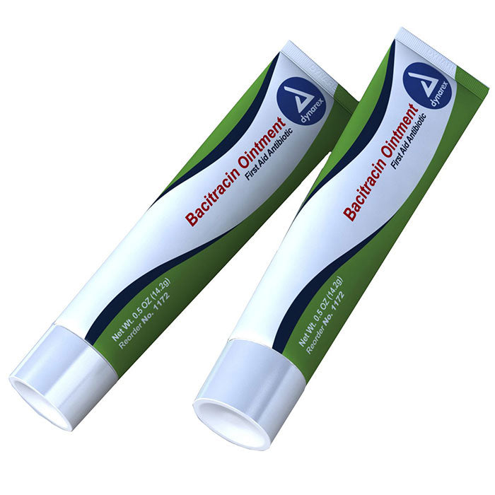 Dynarex Bacitracin Ointment  0.5 oz Tube (72/Case)