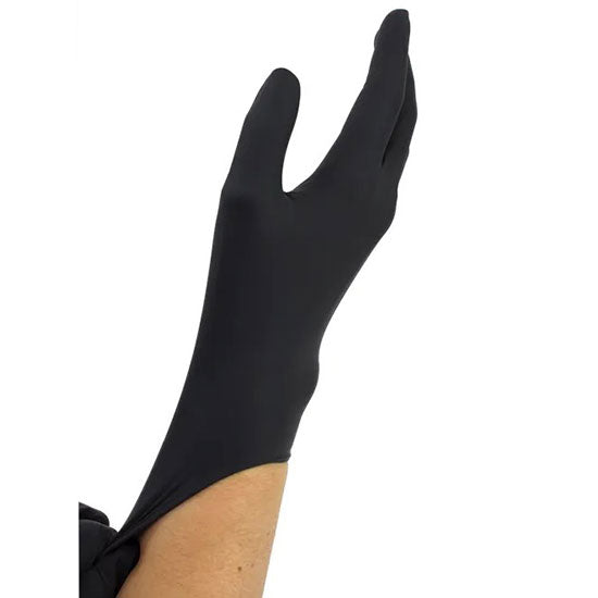 Dynarex Black Arrow Latex Exam Gloves - Powder-Free (1000/Case) 