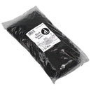 Dynarex Black Rubber Bands  1 lb Bag (25 Bags/Case)
