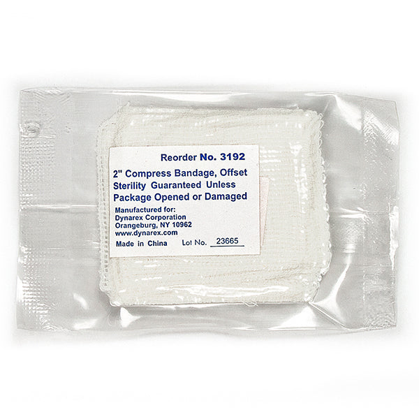 Dynarex Compress Bandages  2" (1300/Case)