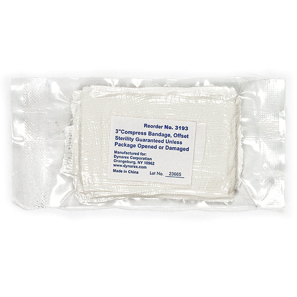 Dynarex Compress Bandages  3" (800/case)